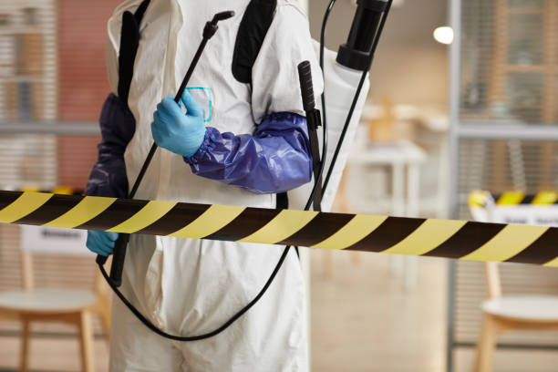 Professional Crime Scene Cleanup technician working in Greenville, NH
